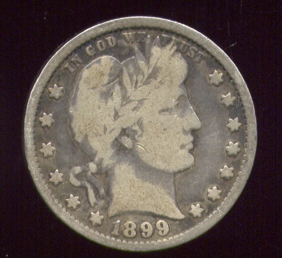 1899 ... Barber Quarter