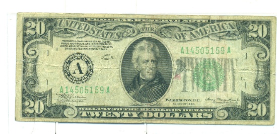 SERIES 1934 BOSTON $20 FRN