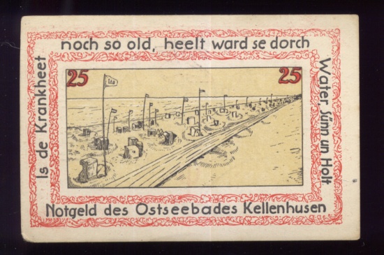 1921 Notgeld ... Old German Money