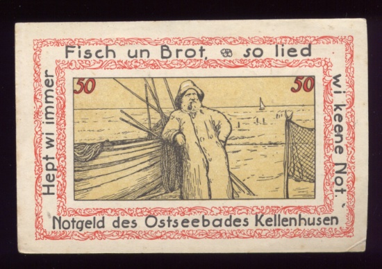 1921 Notgeld ... Old German Money