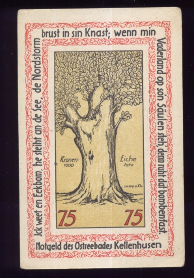 1921 Notgeld ... Old German Money