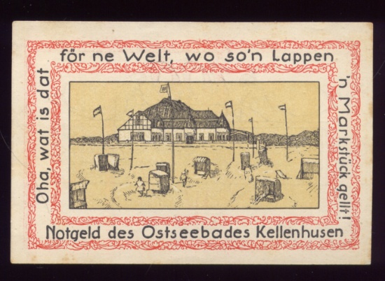 1921 Notgeld ... Old German Money