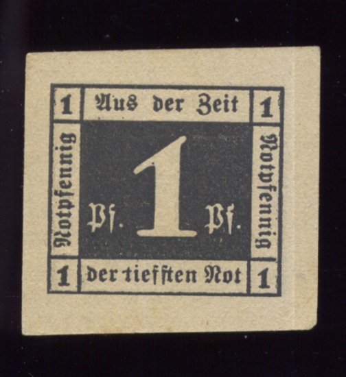 1921 Notgeld ... Old German Money