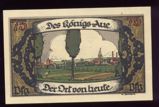 1921 Notgeld ... Old German Money