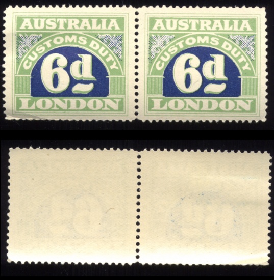 6d ... Pair of Australia Stamps ... MNH Original Gum