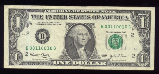 Fancy Serial Number ... ALL 1 and 0 ... 00110010
