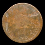 1865 ... Indian Head Penny / Cent