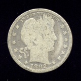 1892 ... Barber Quarter