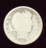 1893 ... Barber Quarter