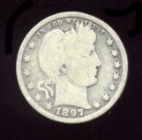 1897 ... Barber Quarter