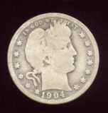 1904 ... Barber Quarter