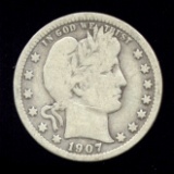 1907 ... Barber Quarter