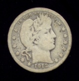 1912 ... Barber Quarter