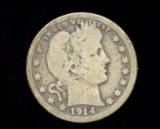 1914 ... Barber Quarter