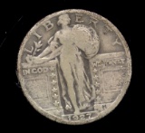 1927 ... Bold Date ... Standing Liberty Quarter