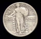 1930 ... Bold Date ... Standing Liberty Quarter