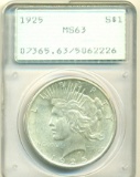 1925 PEACE SILVER DOLLAR