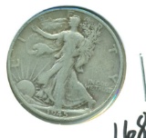 1945-S WALING LIBERTY HALF DOLLAR