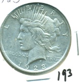 1923 PEACE DOLLAR