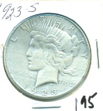 1923-S PEACE SILVER DOLLAR