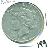 1926-S PEACE SILVER DOLLAR