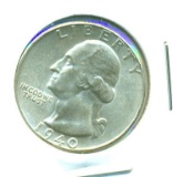 1940 WASHINGTON QUARTER