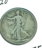 1920 WALKING LIBERTY HALF