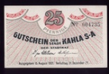 1921 Notgeld ... Old German Money