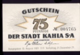 1921 Notgeld ... Old German Money