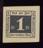 1921 Notgeld ... Old German Money