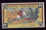 1921 Notgeld ... Old German Money