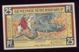 1921 Notgeld ... Old German Money