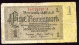 1 Renten Mark ... Old German Bank Note