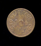 Viet Nam ... 540 Transportation Co ...  NCO ... 10 Cents Old Token