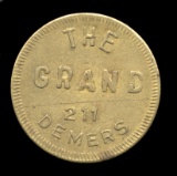 Grand Forks, ND ... The Grand ... Good for 10 Cents Old Token