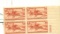 PLATE BLK OF 4 MNH 3c STAMPS