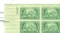 PLATE BLK OF 4 MNH 3c STAMPS