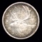 1962 ... 25 Cents Silver ... Canada