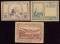 3 Note Set - 1920 Notegeld