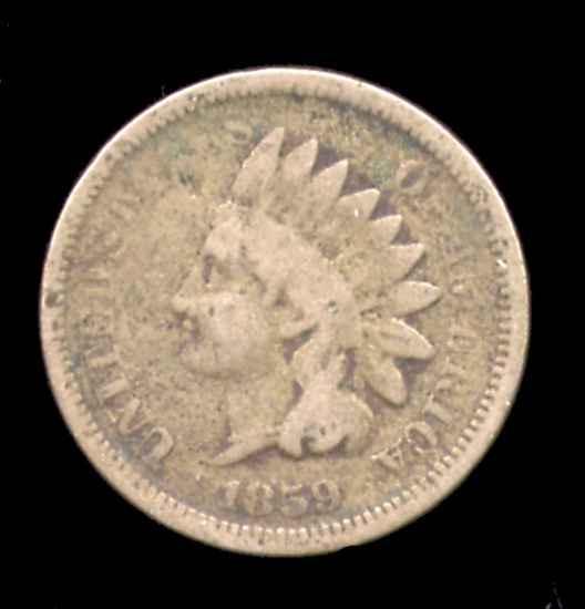 1859 ... Indian Head Cent