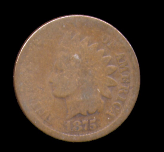 1875 ... Indian Head Cent
