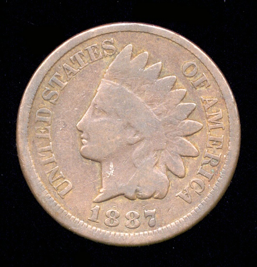 1887 ... Indian Head Cent
