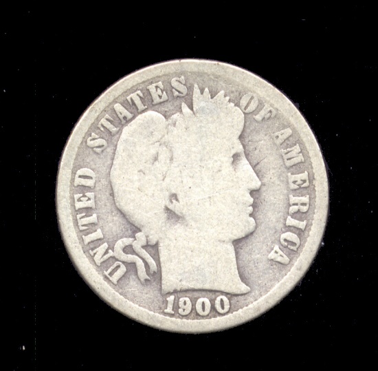 1900 ... Barber Dime