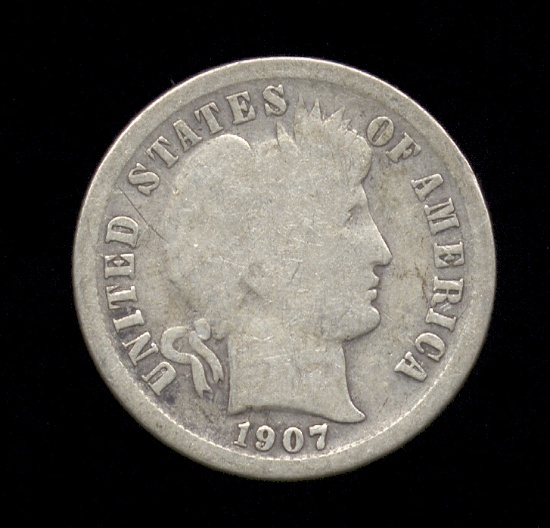 1907-O ... Barber Dime
