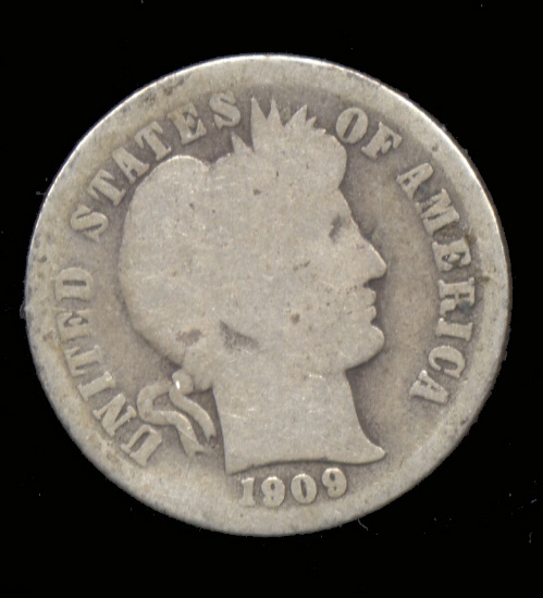 1909-O ... Barber Dime