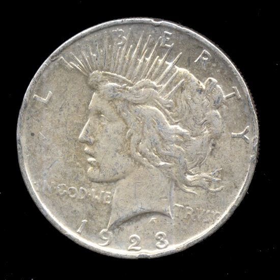 1923-D ... Better Grade ... Peace Dollar