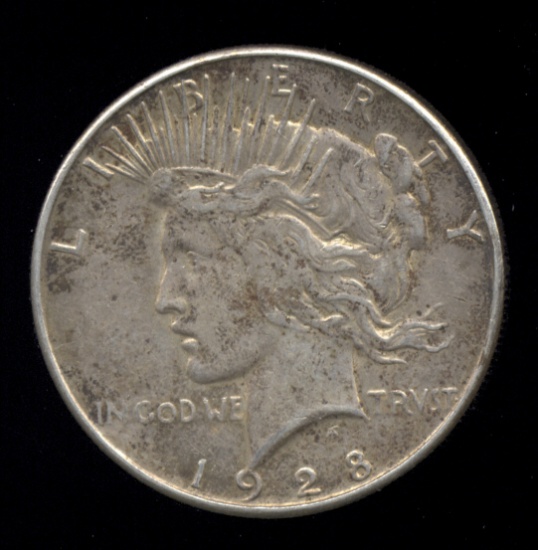 1928-S ... Better Grade ... Peace Dollar