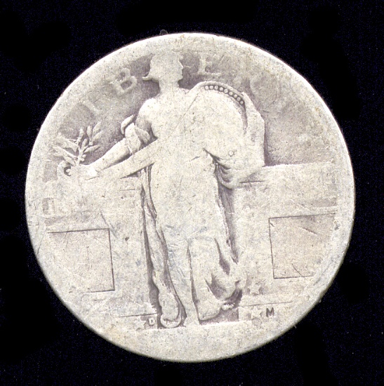 1917-D ... Type 1 ... Standing Liberty Quarter