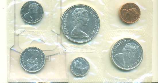 1867/1967 CANADIAN SILVER MINT SET