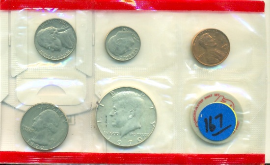 PARTIAL 1970 MINT SET